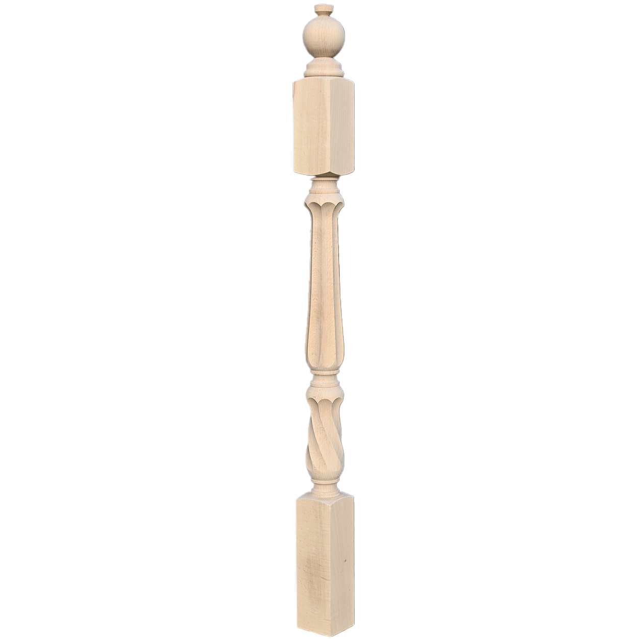 Balustru de capăt 1080x75x75